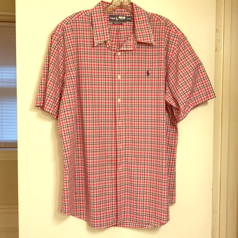 Short sleeve button down Ralph Lauren shirt